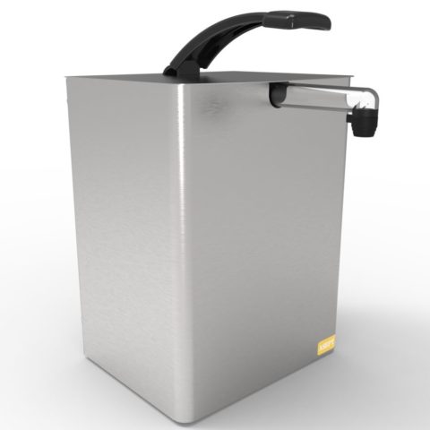 single stainless steel dispenser, BiB