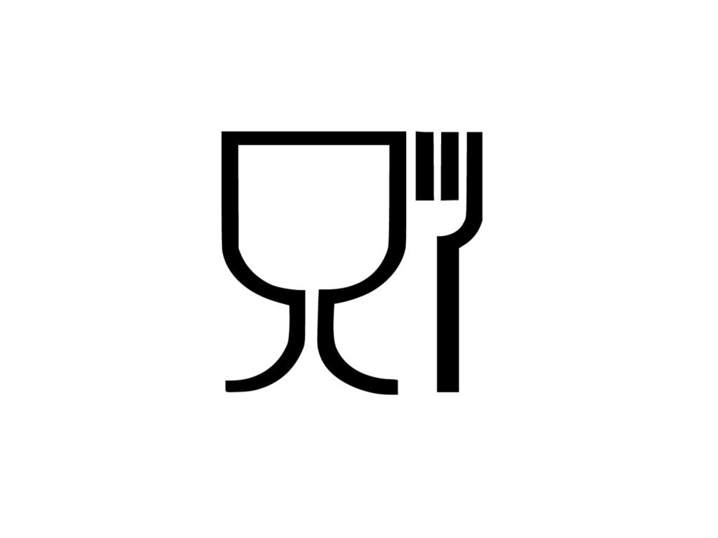 Food contact logo