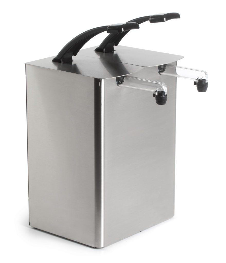 Stainless Steel dispenser - double
